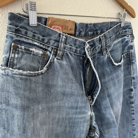 Gap 1969 Jeans Mens 32x34 Blue Standard Fit 100% Cotton Denim Pants Casual Y2K - Picture 3 of 5
